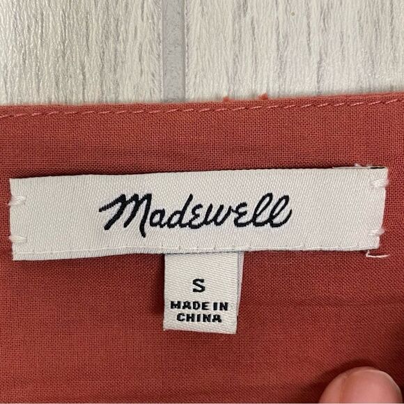 Madewell | Embroidered Sunflower Cami Dress Size Small - Picture 8 of 10